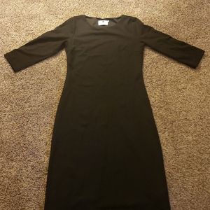 Black layering dress